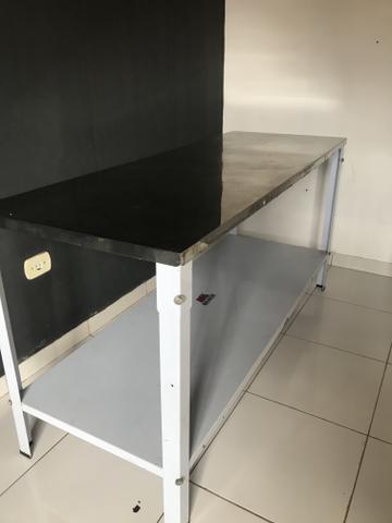 Mesa inox semi nova
