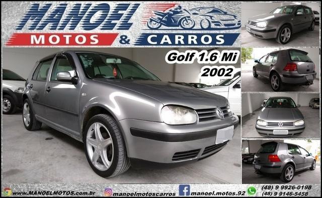 Golf 1.6 Mi - 2002 - Cinza