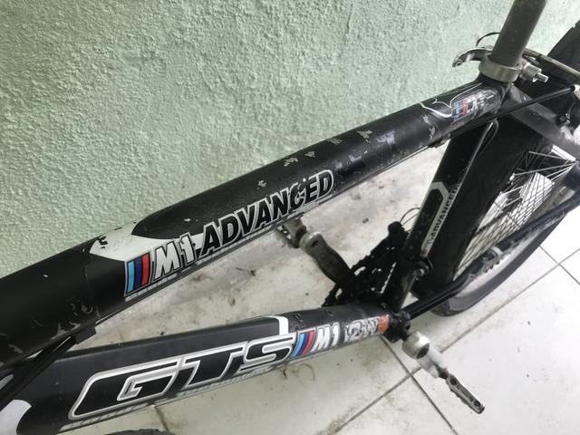 Bike GTS m1 de alumínio aro 26 com 72 raios - Foto 5