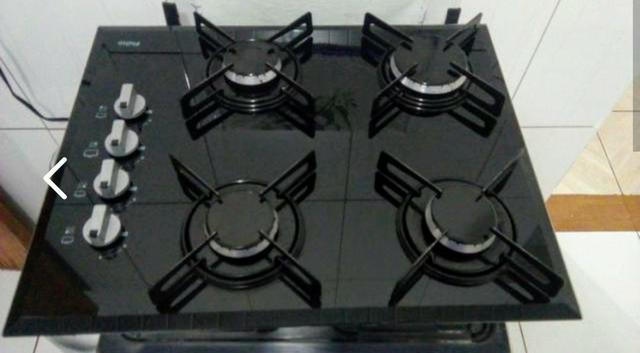 Cooktop semi novo - defeito 1 boca