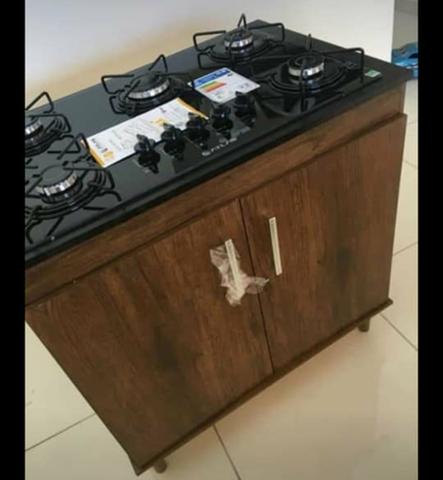 Fogão cooktop 5 chamas c/balcão! - Foto 4