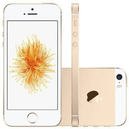 Apple iphone SE 64gb 12Mpx 4G Dourado 1624mAh