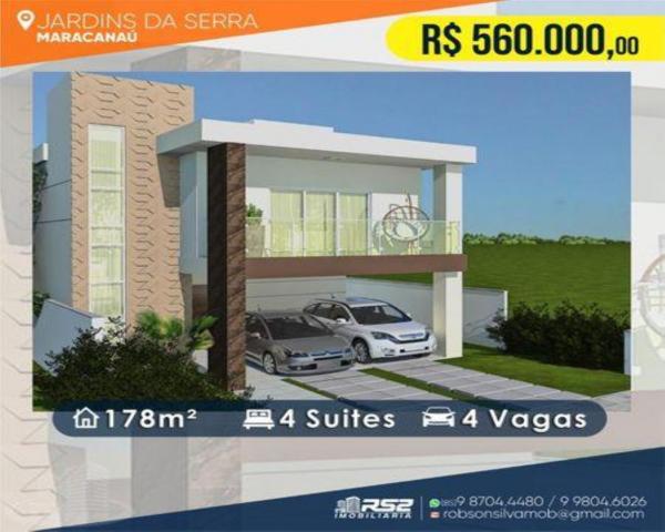 Casa em Condomínio para Venda em Maracanaú / CE no bairro Cágado, Casa a venda Jardins da - Foto 8