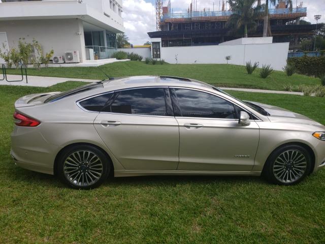 Ford Fusion Hybrid Dourado 2018 - Impecável - Vendo ou Troco (Japoneses/Alemães com Bx KM) - Foto 2