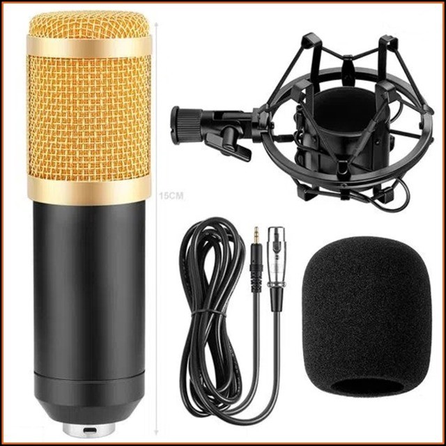 Microfone Estúdio Profissional Bm800 Condensador. NOVO