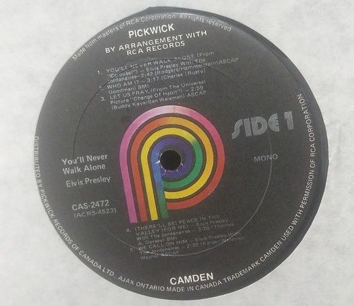 LP Elvis Presley - you'll never walk alone - Foto 3