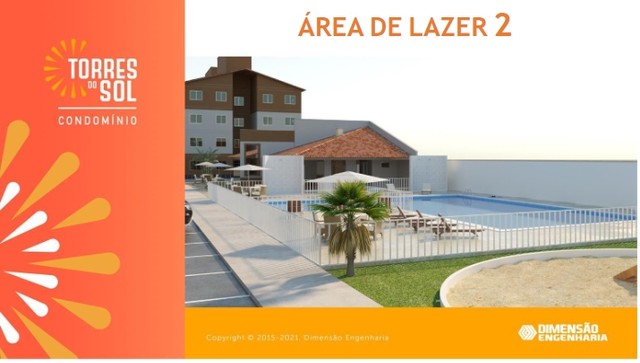 D114 Apartamento para venda tem 46 M² com 2 quartos em Forquilha - São José de Ribamar - M - Foto 8