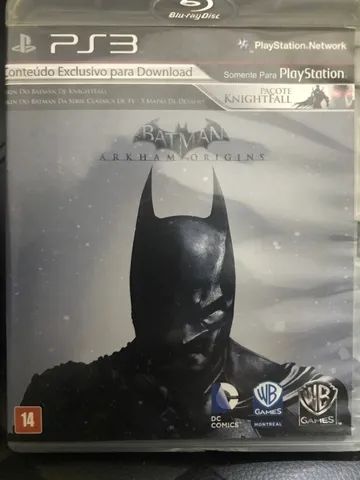 Jogo Batman Origins PS3 Mídia Física Original (Seminovo)