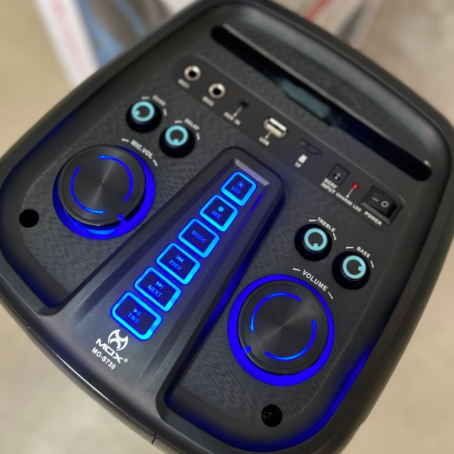  Caixa de Som Bluetooth Portátil Potente da Mox MO-S730 Com microfone - Foto 5