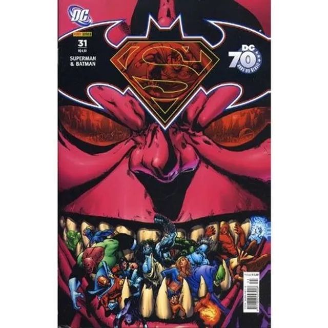 Hq Dc Superman E Batman Nº 31 - Panini - 100 Pgs.