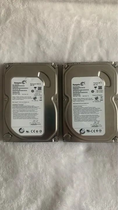 02 HDs de 500GB Seagate - Foto 2