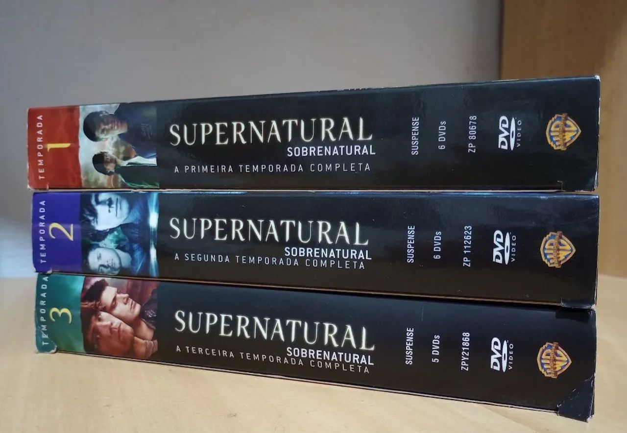 Supernatural - Temporadas 1, 2 e 3 Completas - DVD - Foto 2