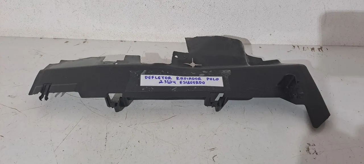 Defletor Radiador Polo 2023/ 2024 esquerdo - Foto 2