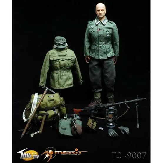 Boneco Toys city, Hot Toys MG34 Gunner 1/6  - Foto 6