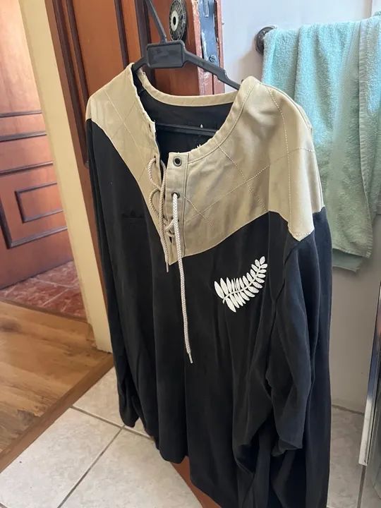 Camisa All Blacks passeio Adidas Originals  - Foto 5