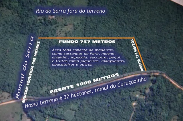 Terreno, 330.000m² em Vigia.