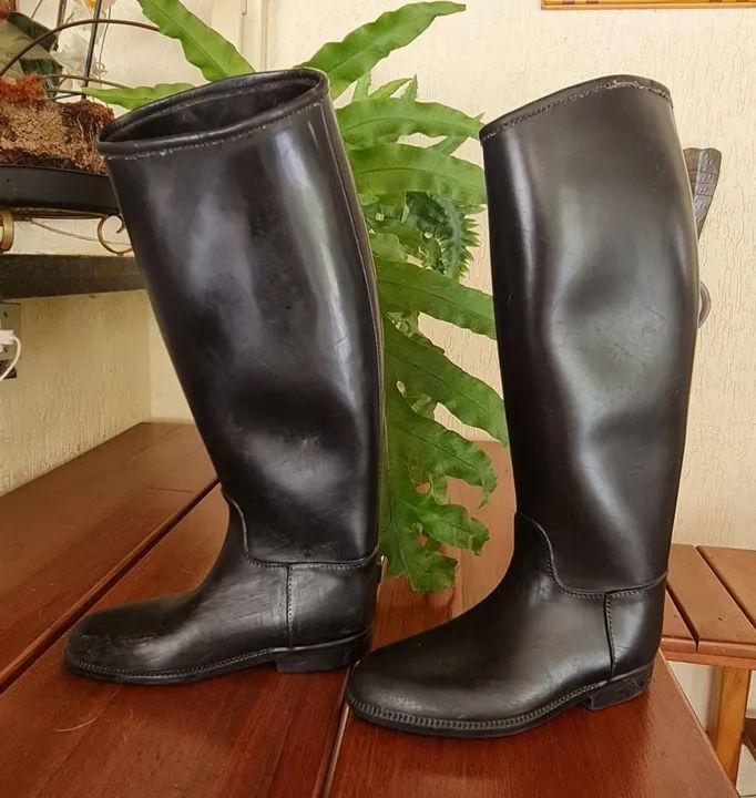 Botas para equitação Pretas - Tamanho 34