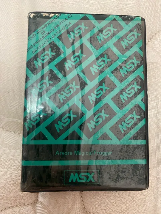 Jogo MSX  Arvore Mágica / Frogger - anos 70/80 na caixa sem uso 