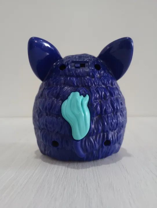 Boneco Furby azul Mcdonalds 2014 - Foto 3