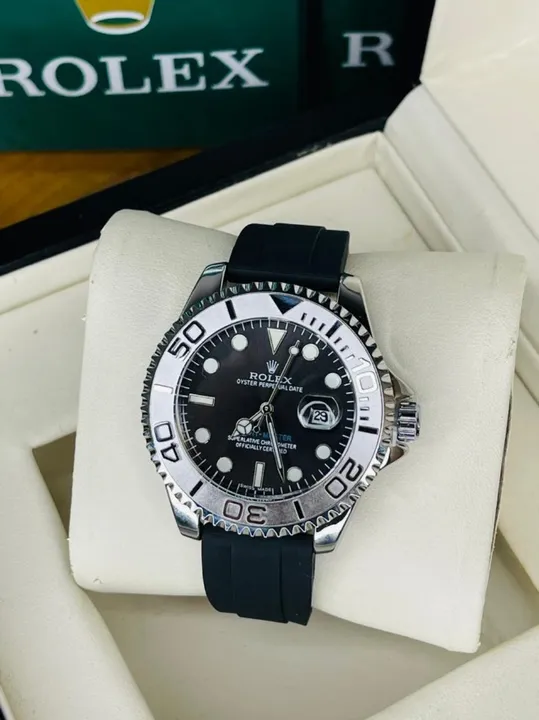 Relógio Rolex borracha
