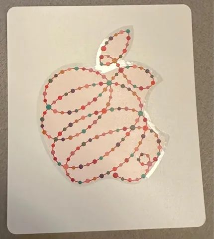 Adesivo Apple temático - Original