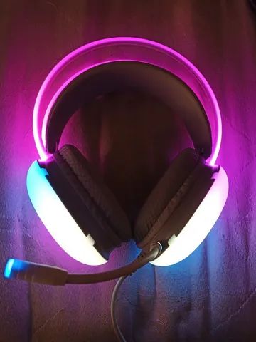 Headset Gamer Onikuma X25 FULL RGB conexão P3 alimentação via USB - Foto 6