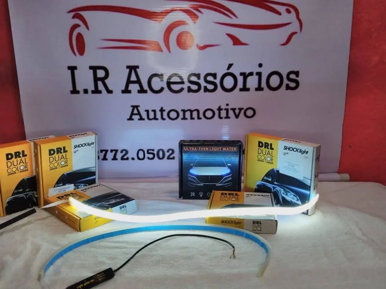 Kit de fita DRL com seta ou sem com 30, 45, 60 e 70cm aceito cartão! - Foto 3