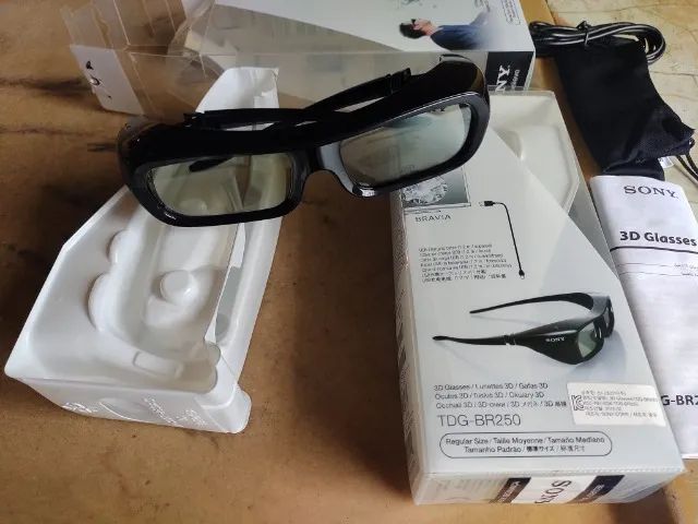 Óculos 3d Sony Bravia - TDG-BR250 - Foto 2