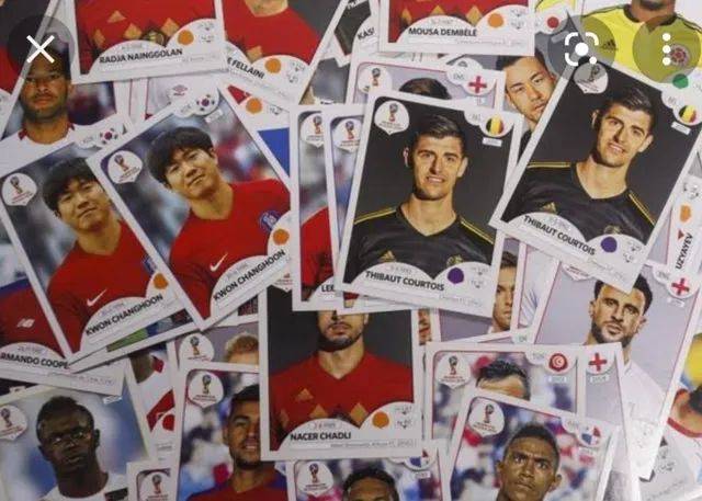 Figurinhas Álbum Copa 2018 Russia