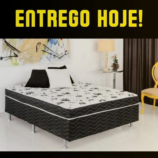 Cama Casal Box - Novo de Fábrica