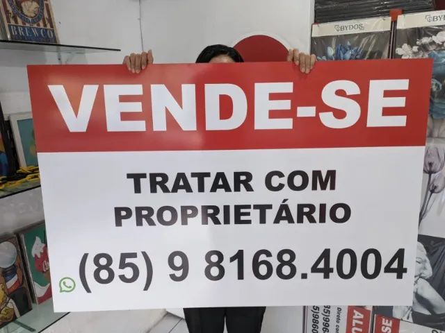 Placas personalizadas em Fortaleza