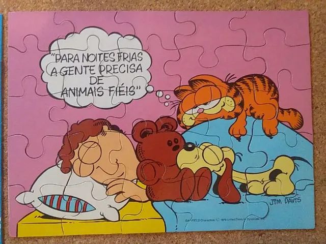 Quebra-cabeça Garfield - Foto 3