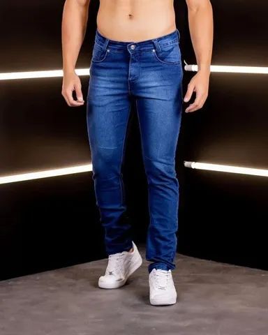 Calças Jeans masculina com lycra  - Foto 4