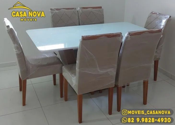 Mesa 6 Cadeiras - Foto 2