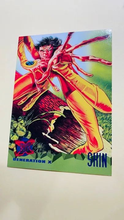 1995 Fleer Ultra - X-MEN - card marvel - Skin / Derme - Geração X - Generation X carta