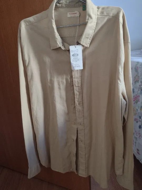 Blusa manga longa