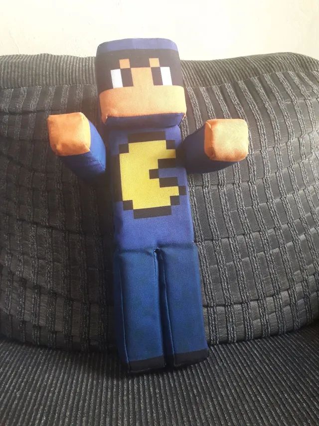 Boneco PAC, minecraft   - Foto 3