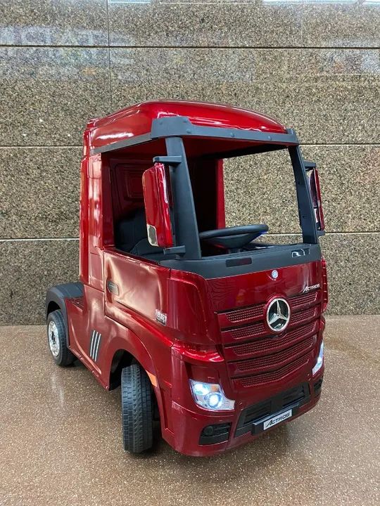 Carrinho Elétrico Caminhão Actros Infantil Novo Lj Oficial - Foto 2
