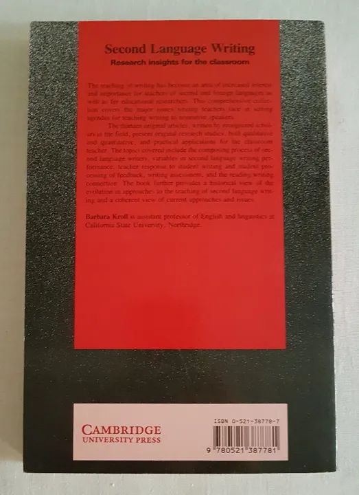 Second Language Writing: Research insights for the classroom - Foto 2
