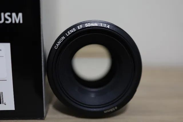Lente Canon EF 50mm f/1.4 USM - Foto 2