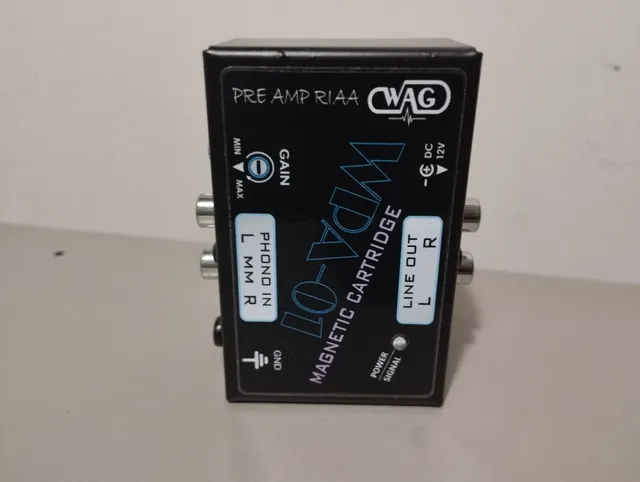 Pré amplificador riaa WAG hi-end Phono