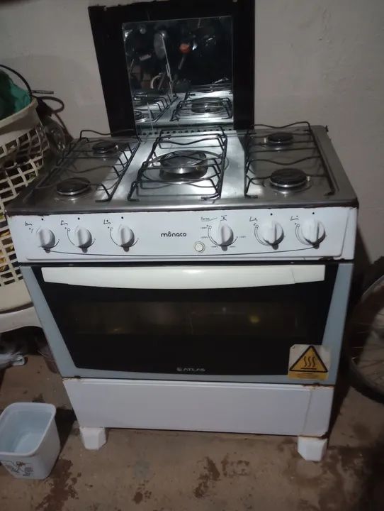 Fogão 5 bocas Mônaco 