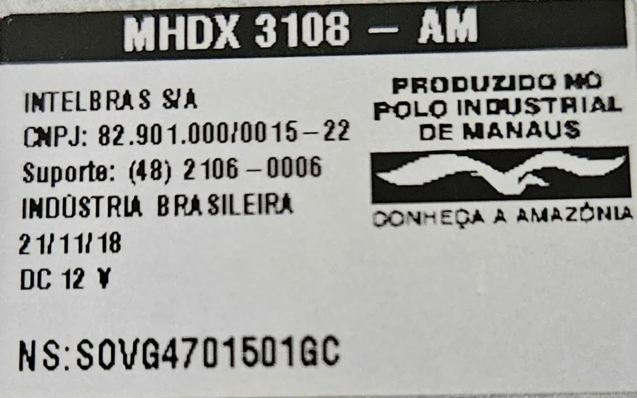 DVR Intelbras 3108 - Foto 2