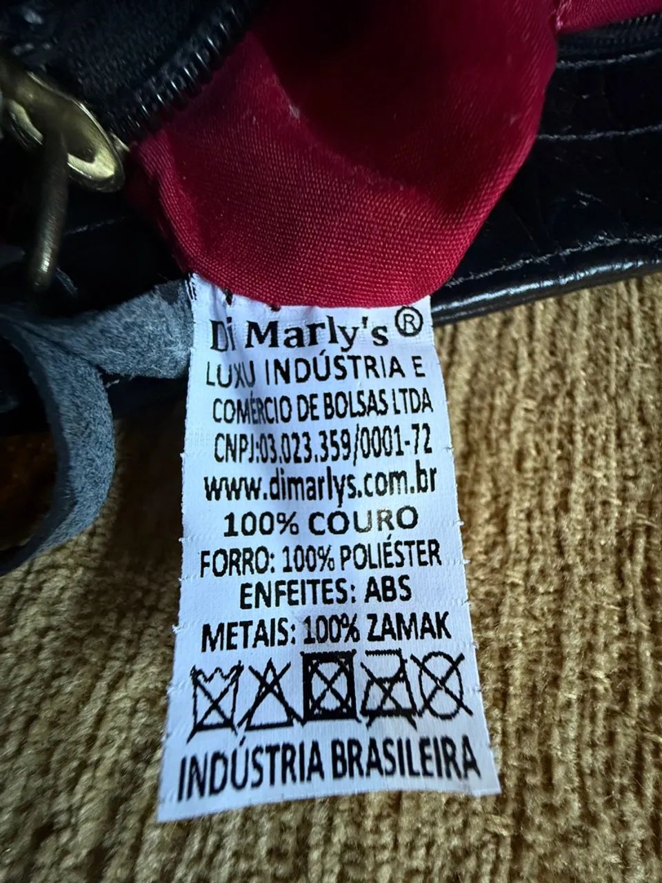 Bolsa de couro croc preto - Di Marlys - Foto 3