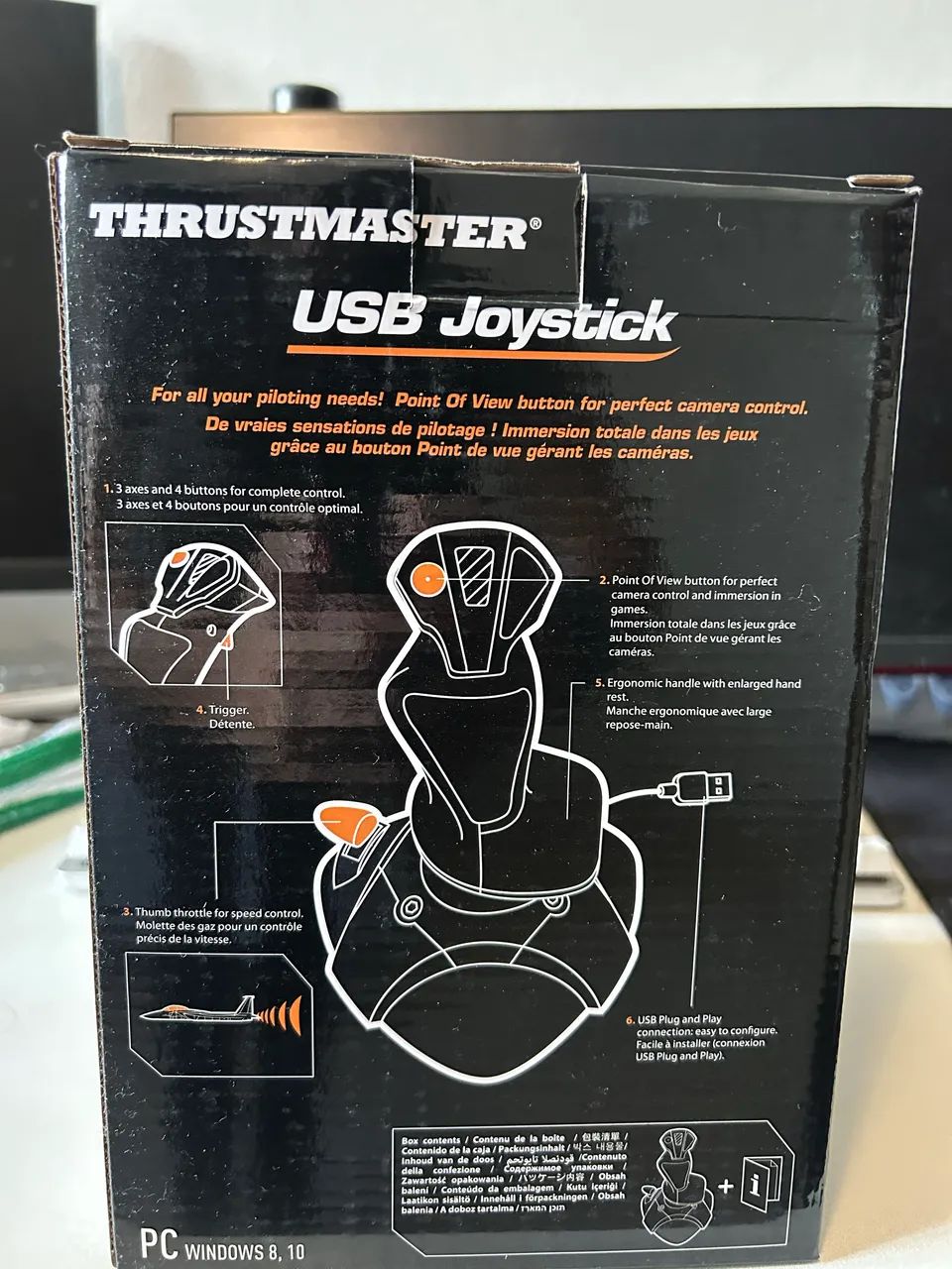 Thrustmaster USB Joystick for PC Black64318614078083120