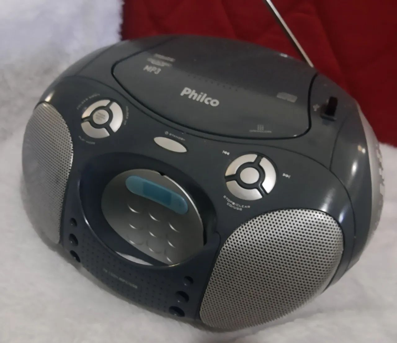Rádio Som Philco USB Mini system bolinha tipo antigo  - Foto 2