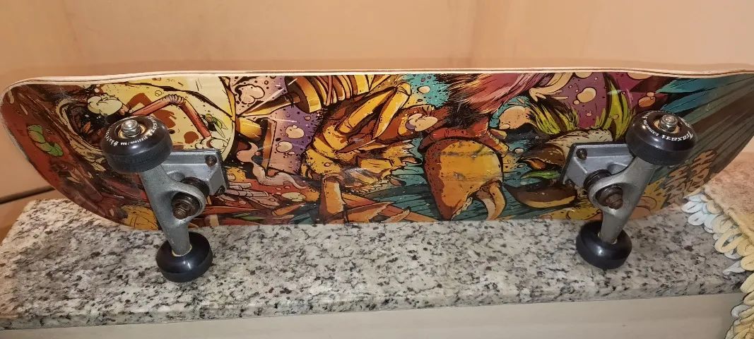 Skate Street Shape Fibra de Vidro Hardware  - Foto 2