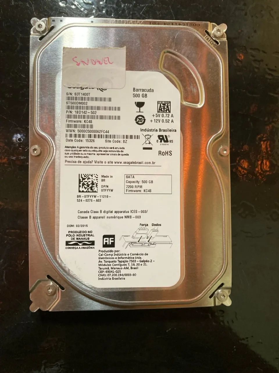 HD Seagate Barracuda 500GB SATA - Foto 5