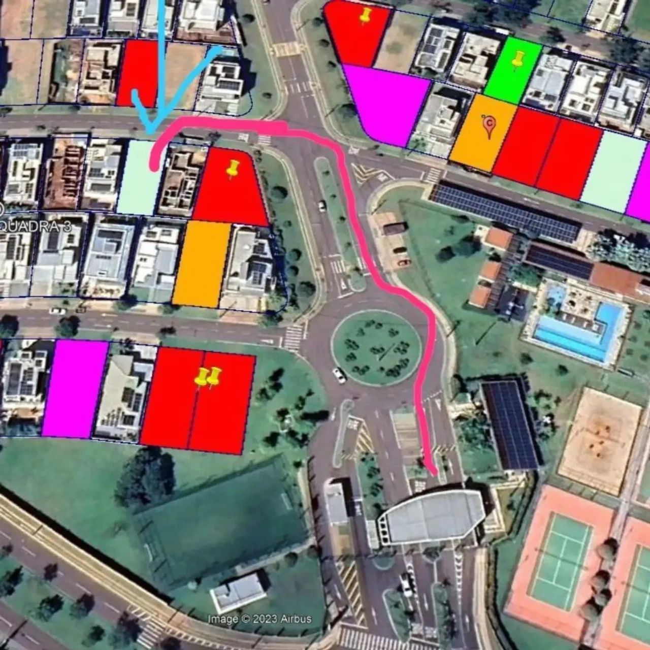 Terreno á venda com 361m² no Alphaville II em Campo Grande - MS - Foto 3