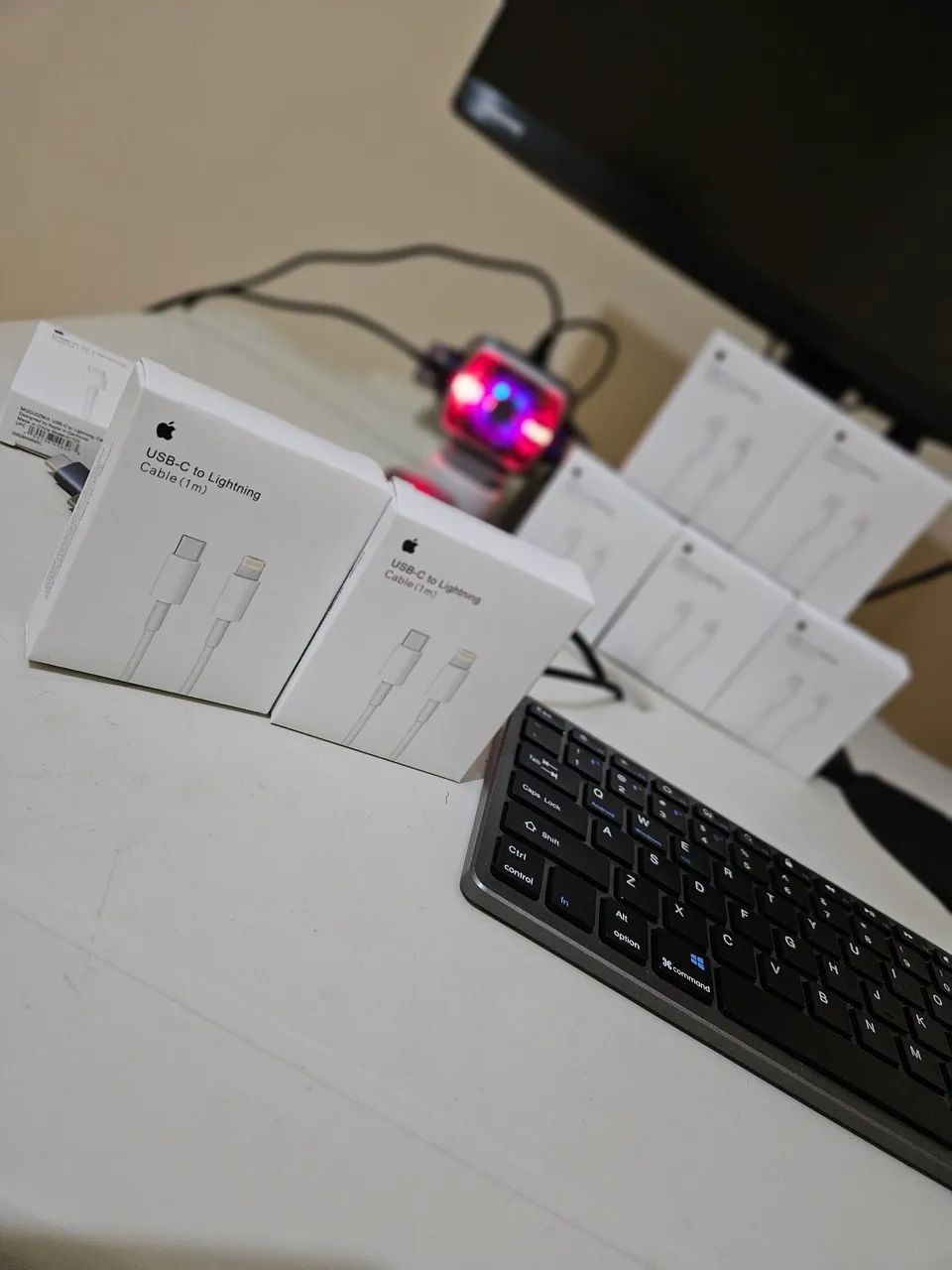 Cabo USB-C para Lightning Apple - Novo